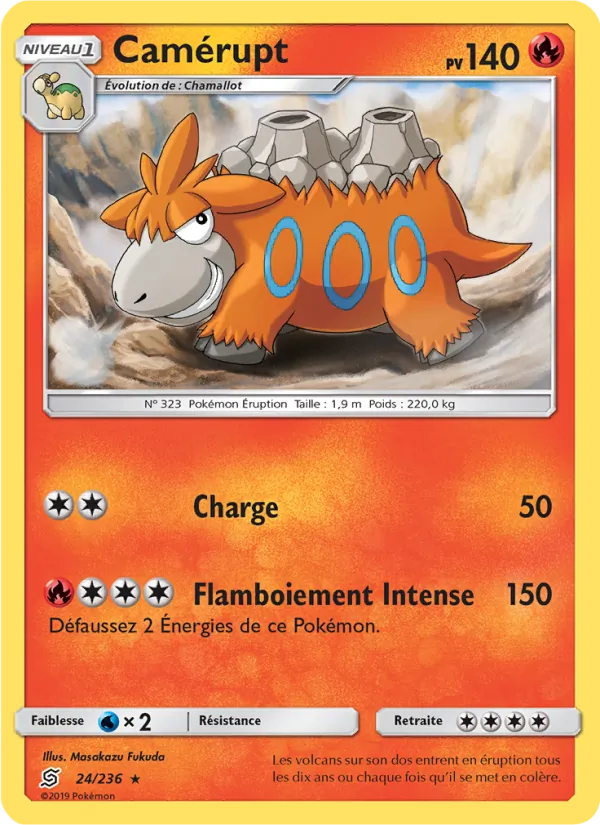 Camérupt Harmonie des Esprits 24/236