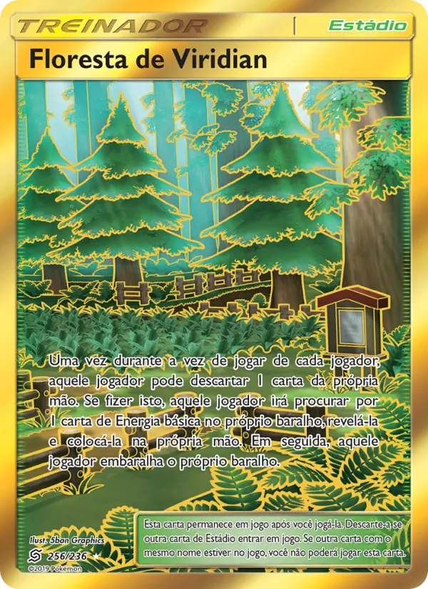 Floresta de Viridian Sintonia Mental 256/236