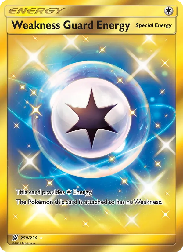 Weakness Guard Energy Unified Minds 258/236