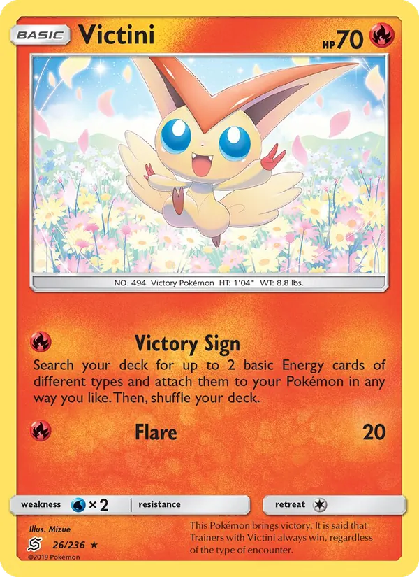 Victini Unified Minds 26/236