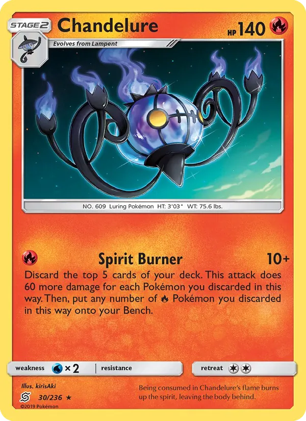 Chandelure Unified Minds 30/236