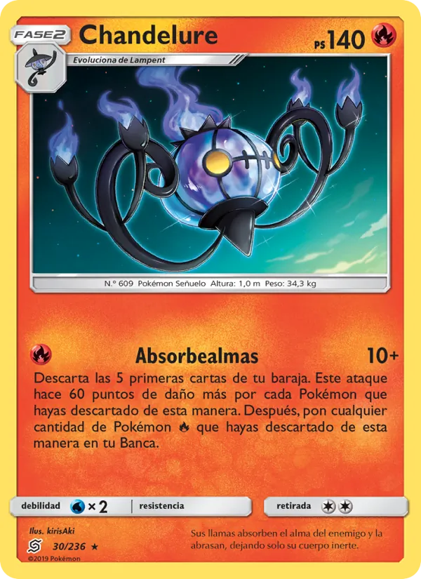 Chandelure Mentes Unidas 30/236
