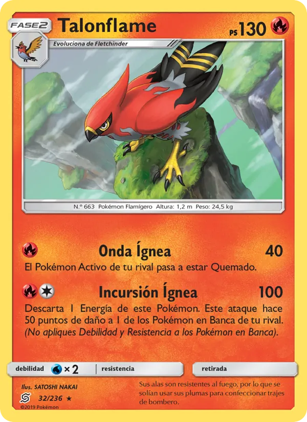 Talonflame Mentes Unidas 32/236