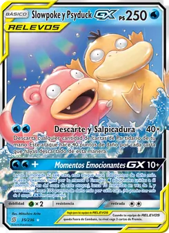Slowpoke y Psyduck GX