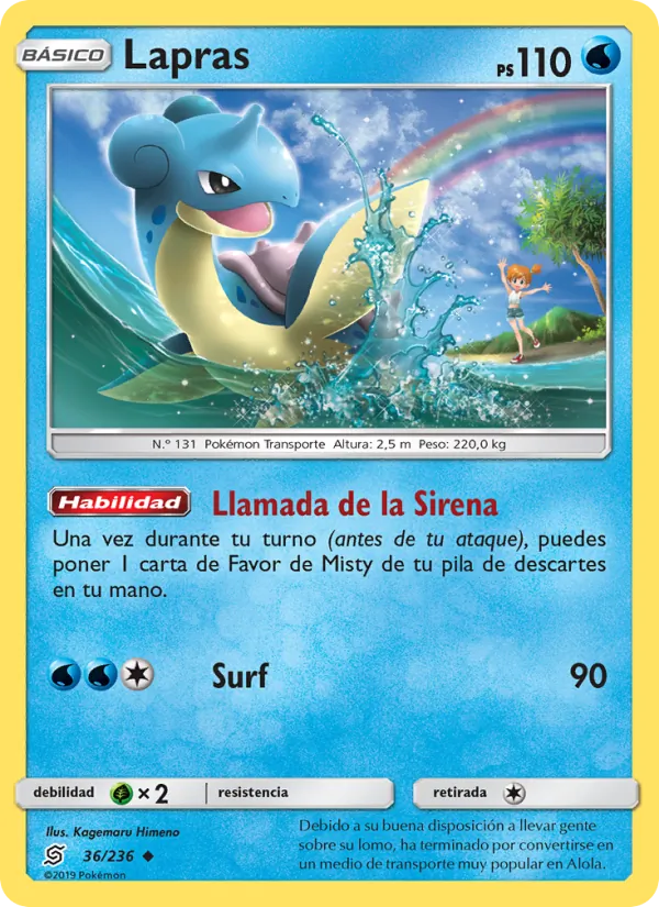 Lapras Mentes Unidas 36/236