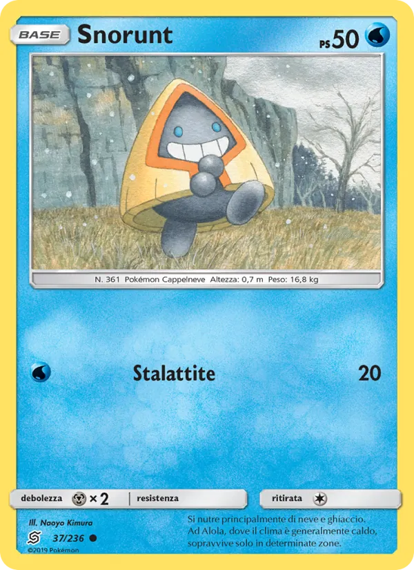 Snorunt Sintonia Mentale 37/236