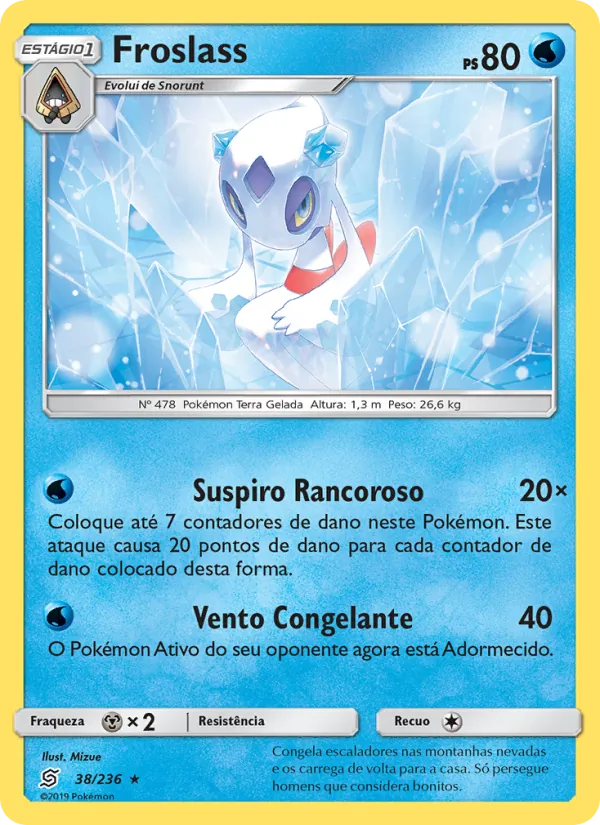 Froslass Sintonia Mental 38/236