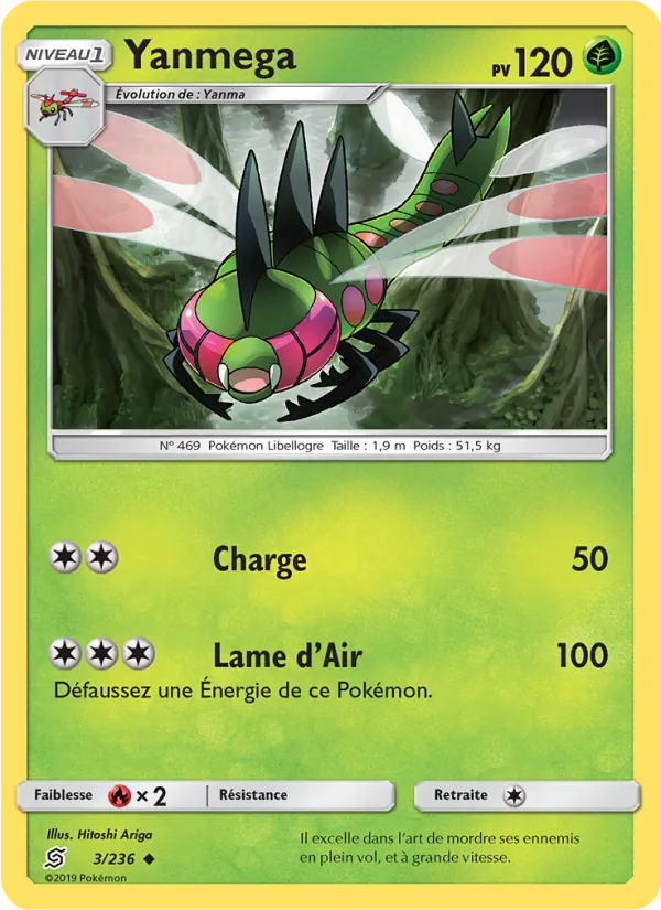Yanmega Harmonie des Esprits 3/236