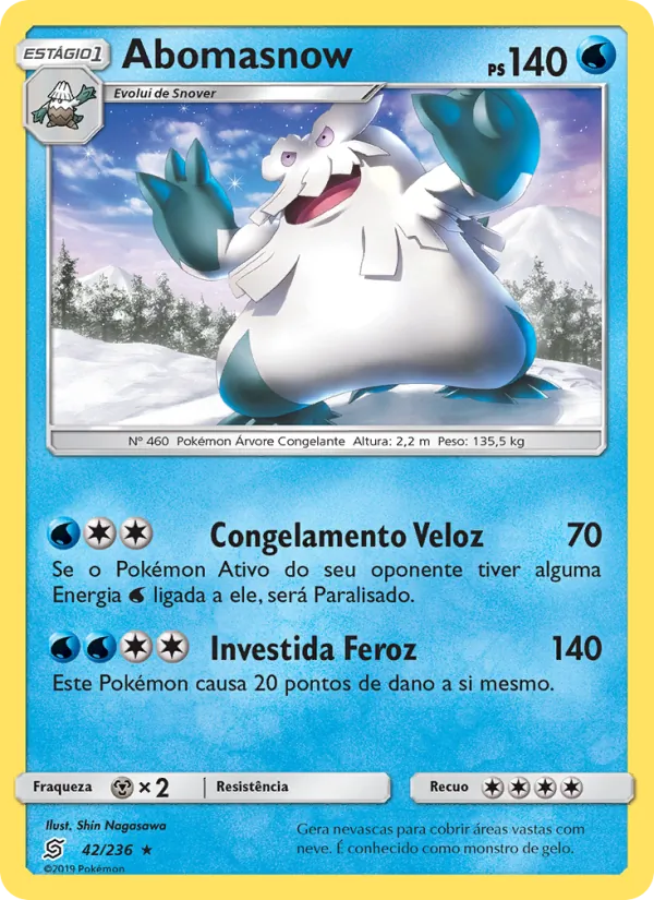 Abomasnow Sintonia Mental 42/236
