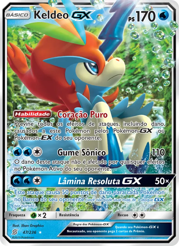 Keldeo GX Sintonia Mental 47/236