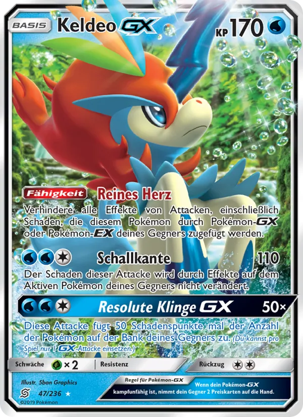Keldeo GX Bund der Gleichgesinnten 47/236
