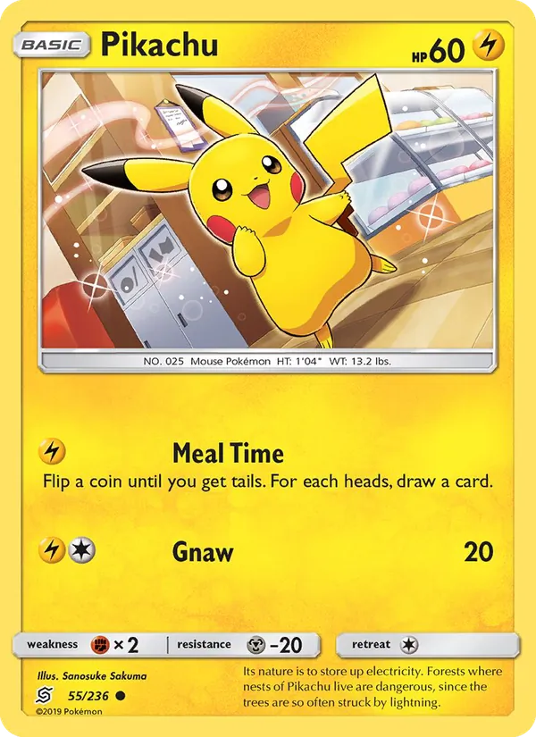 Pikachu Unified Minds 55/236