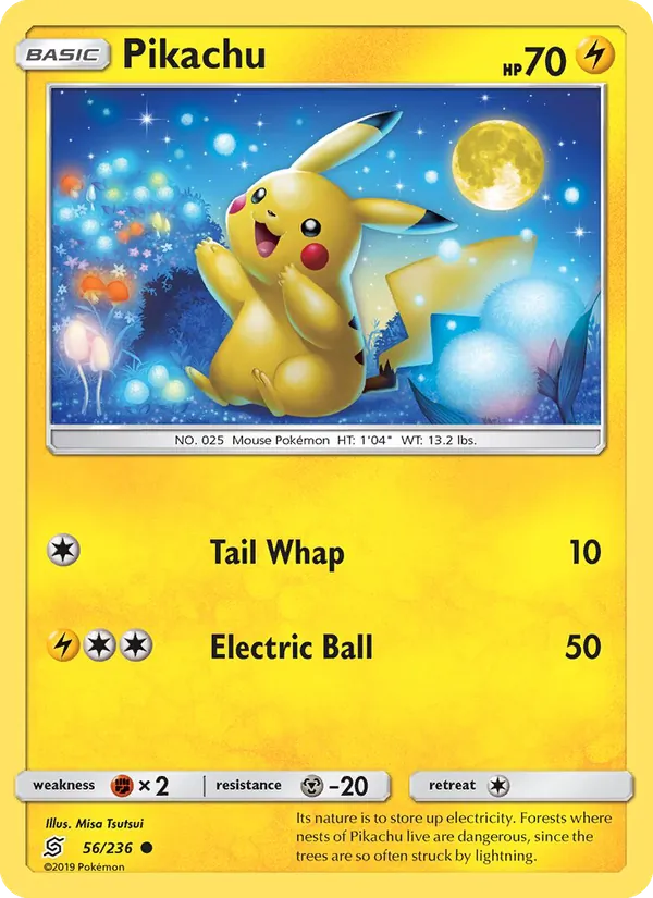 Pikachu Unified Minds 56/236