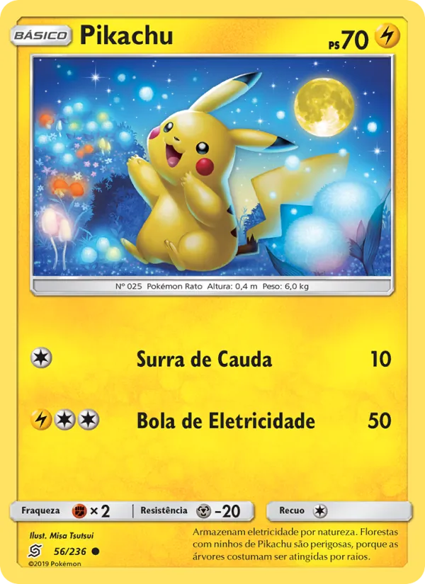 Pikachu Sintonia Mental 56/236