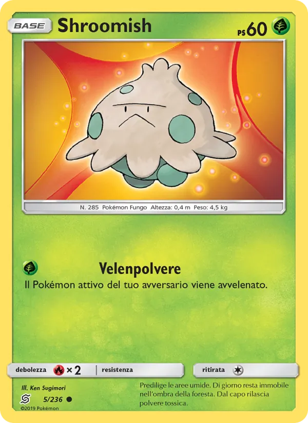 Shroomish Sintonia Mentale 5/236