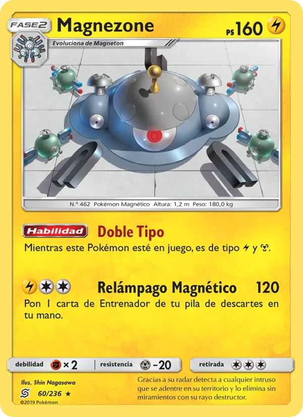 Magnezone Mentes Unidas 60/236