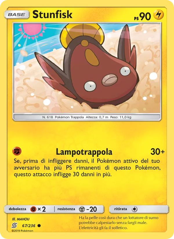Stunfisk Sintonia Mentale 67/236