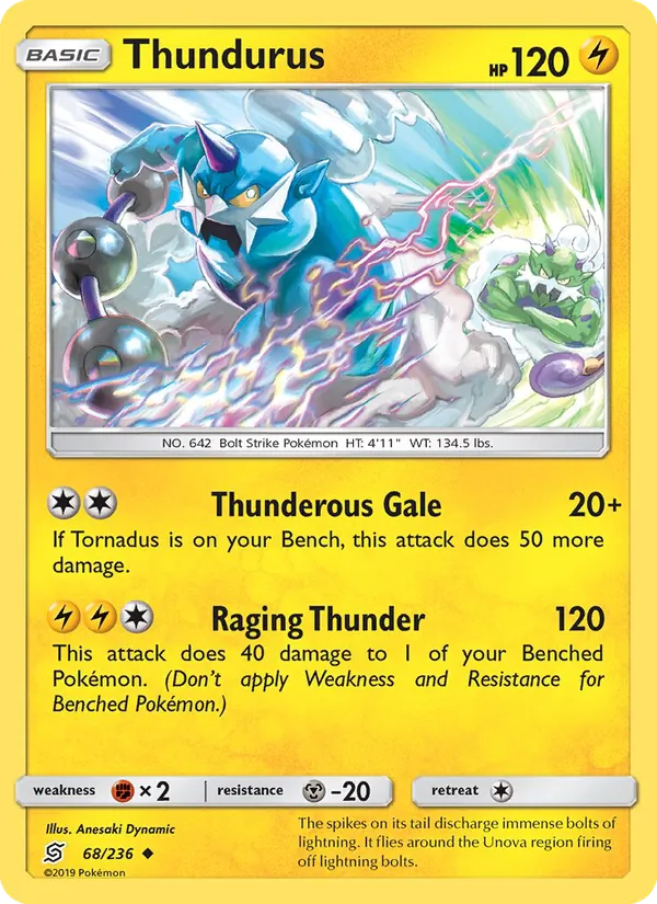 Thundurus Unified Minds 68/236
