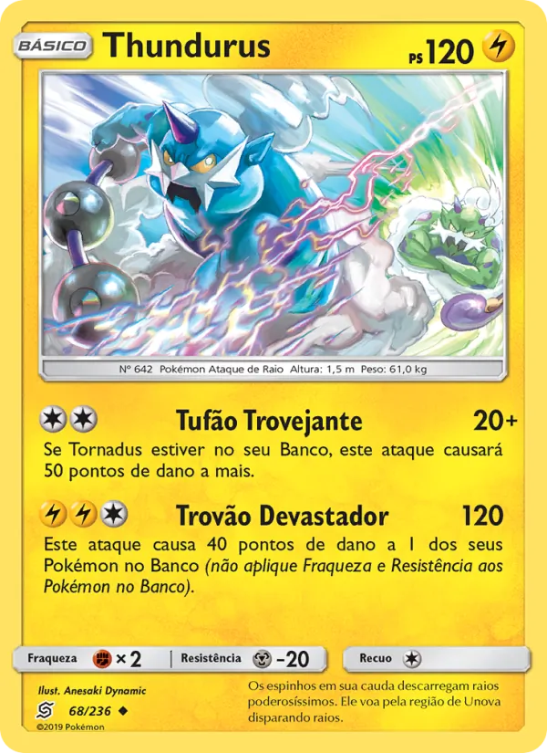 Thundurus Sintonia Mental 68/236