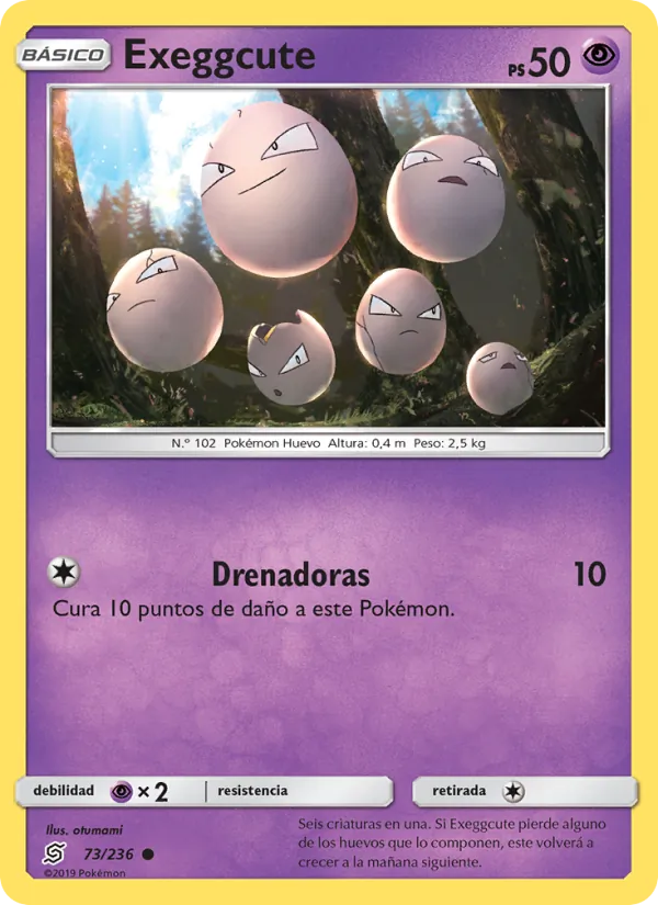 Exeggcute Mentes Unidas 73/236