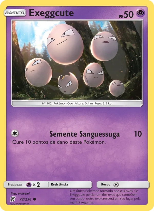 Exeggcute Sintonia Mental 73/236