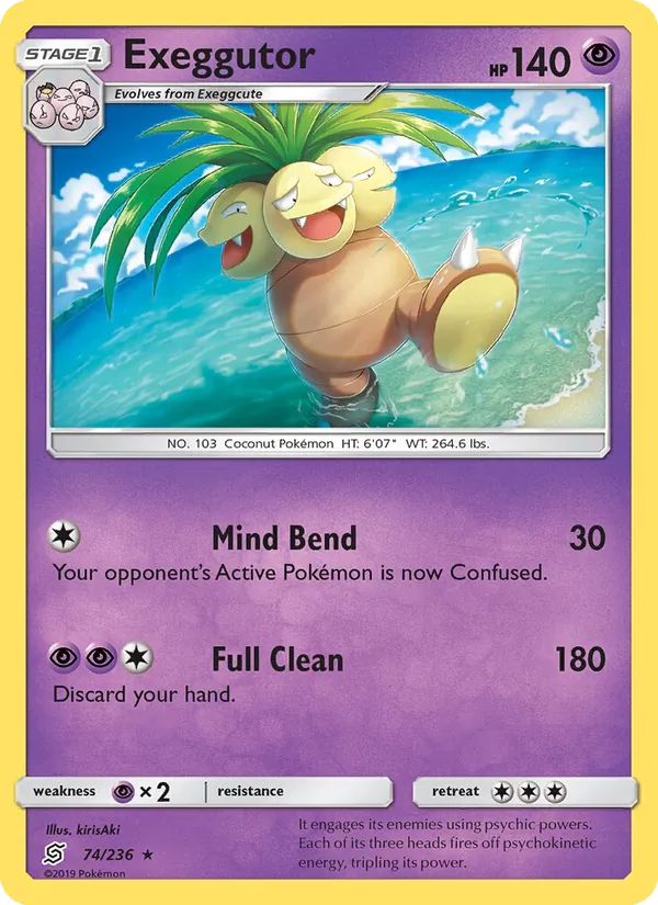 Exeggutor Unified Minds 74/236