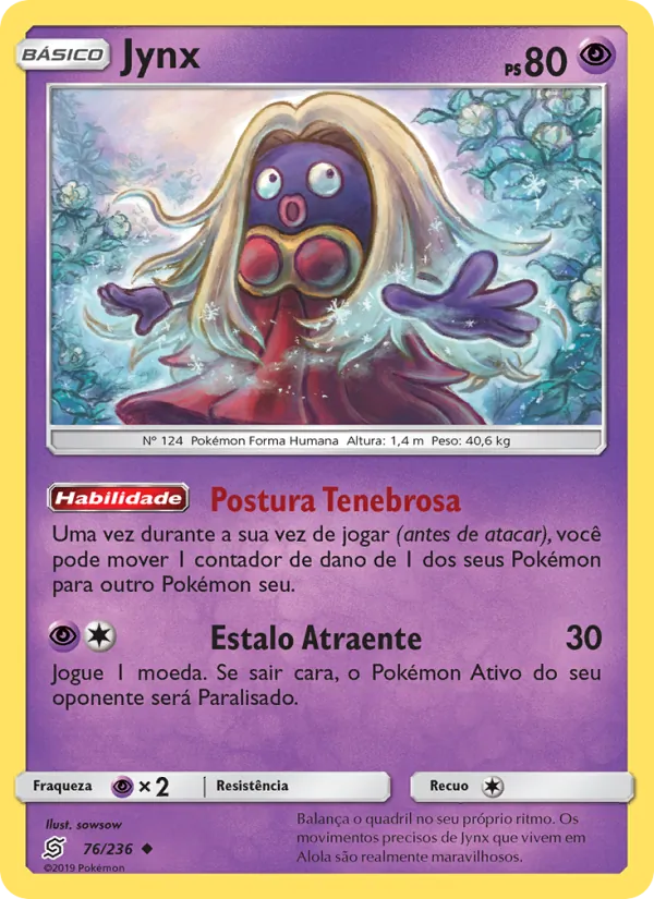 Jynx Sintonia Mental 76/236