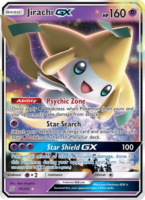 Jirachi GX Unified Minds 79/236