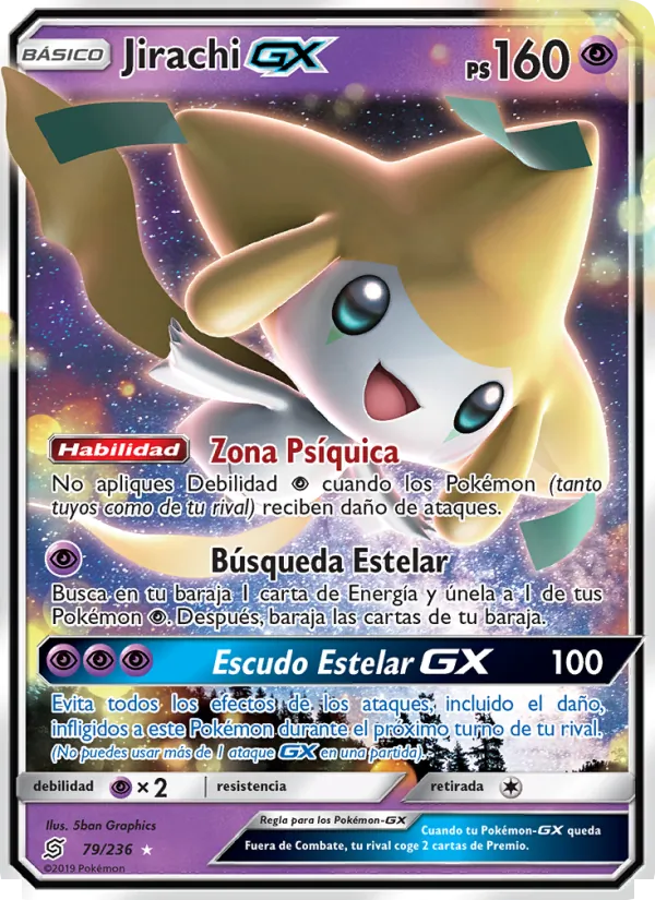 Jirachi GX Mentes Unidas 79/236