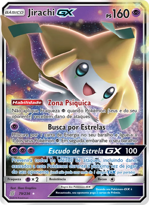 Jirachi GX Sintonia Mental 79/236