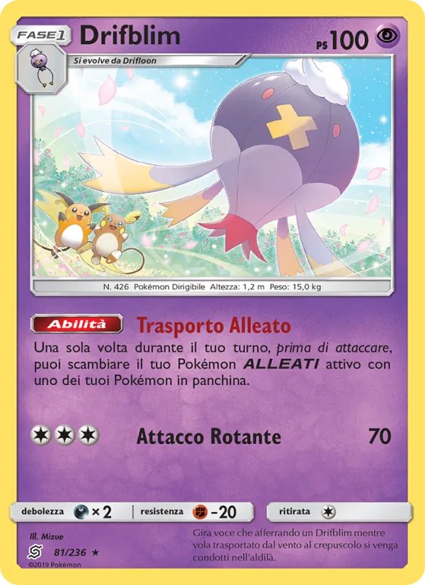 Drifblim Sintonia Mentale 81/236