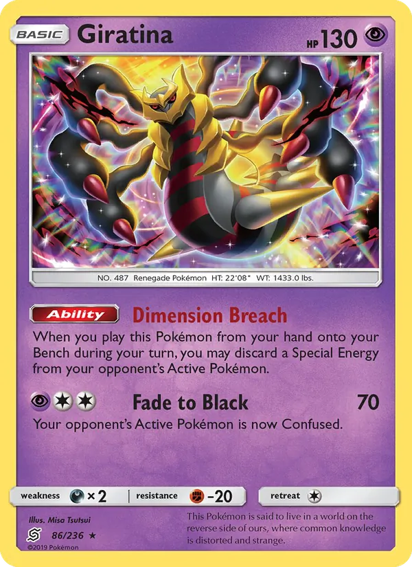 Giratina Harmonie des Esprits 86/236