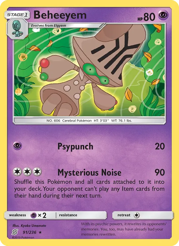 Beheeyem Unified Minds 91/236