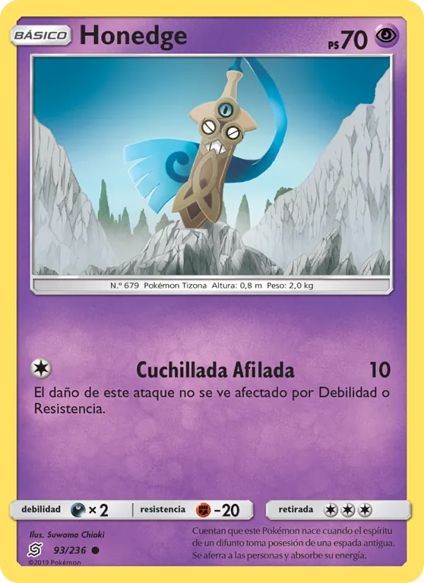 Honedge Mentes Unidas 93/236