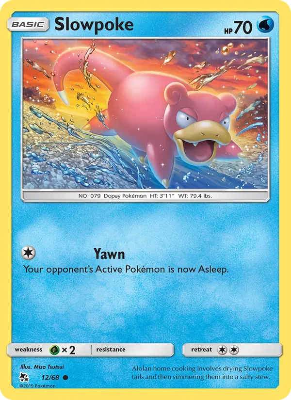 Slowpoke Hidden Fates 12/68