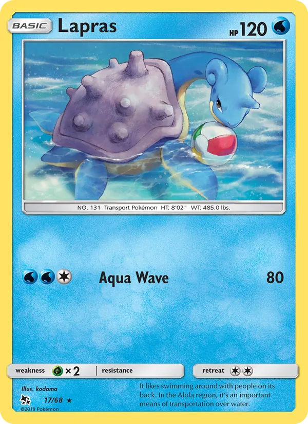 Lapras Destinos Ocultos 17/68