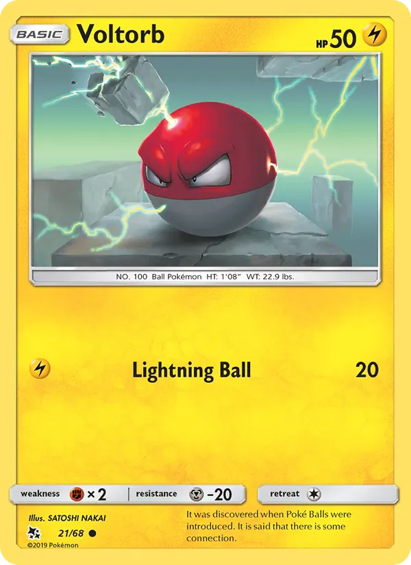 Voltorb Destinos Ocultos 21/68