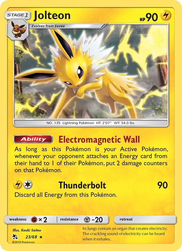 Jolteon Destinos Ocultos 23/68