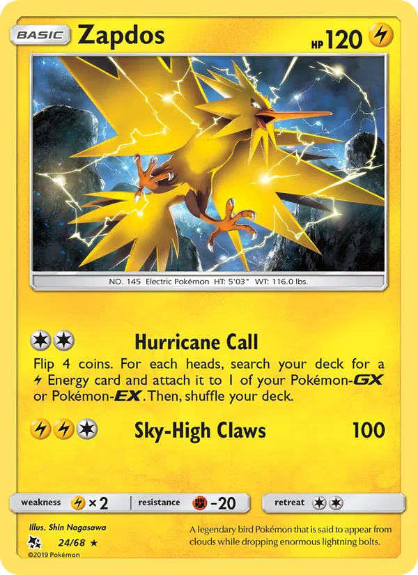Zapdos Verborgenes Schicksal 24/68