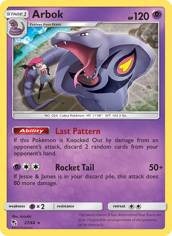 Arbok Destinos Ocultos 27/68