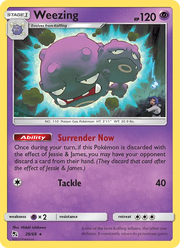 Weezing Destinos Ocultos 29/68