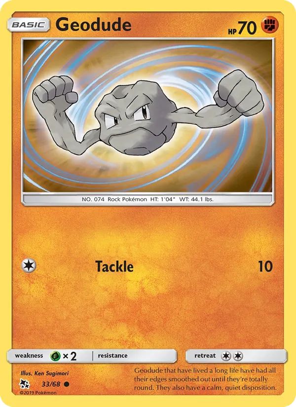 Geodude Destinos Ocultos 33/68