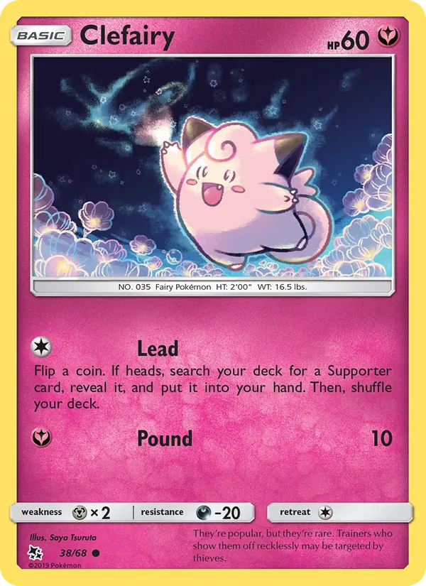 Clefairy Destinos Ocultos 38/68