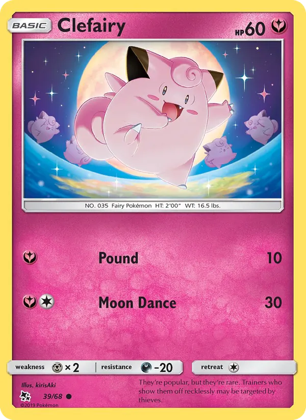 Clefairy Destino Sfuggente 39/68