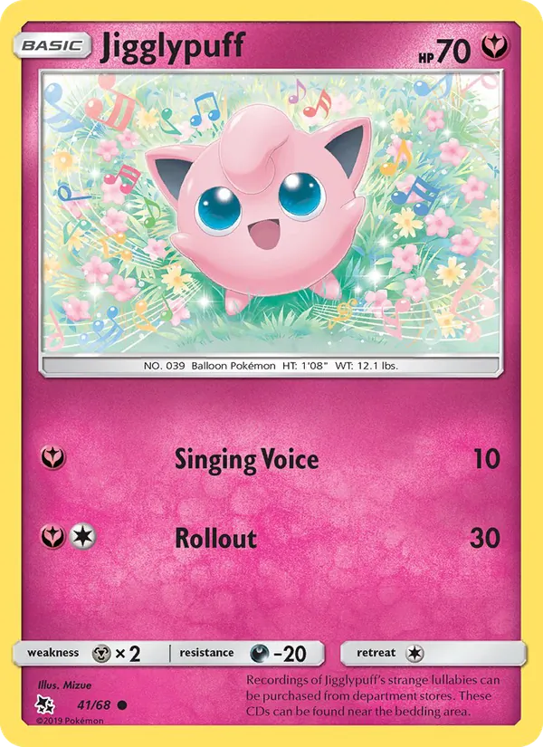 Jigglypuff Destinos Ocultos 41/68