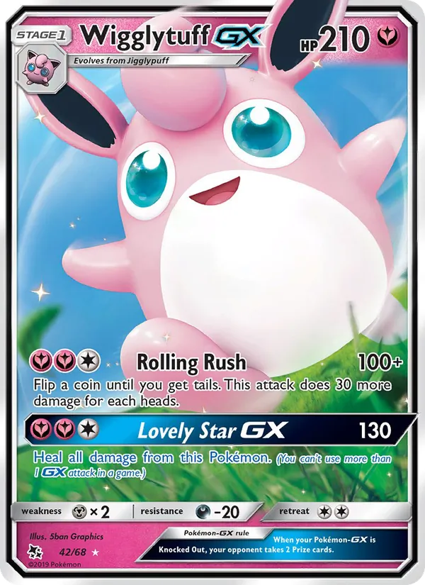 Wigglytuff GX Destinos Ocultos 42/68
