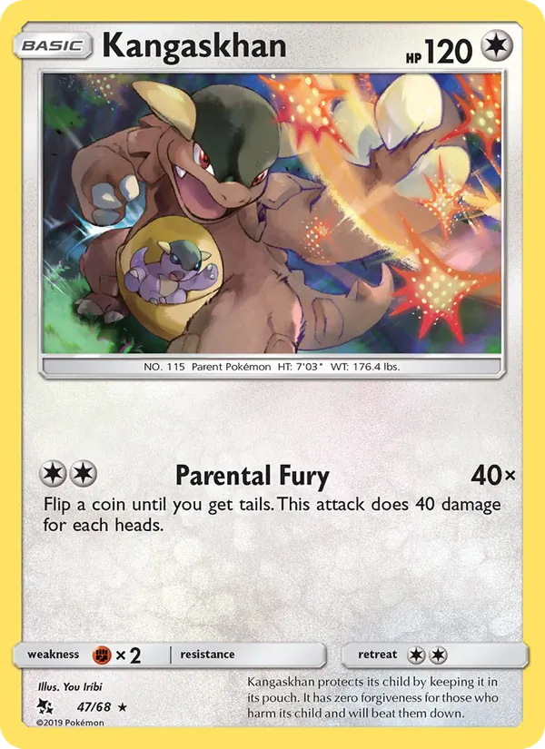 Kangaskhan Destino Sfuggente 47/68