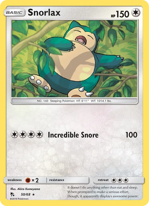 Snorlax Destino Sfuggente 50/68