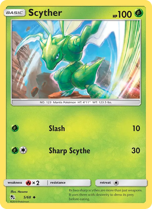 Scyther Destinos Ocultos 5/68