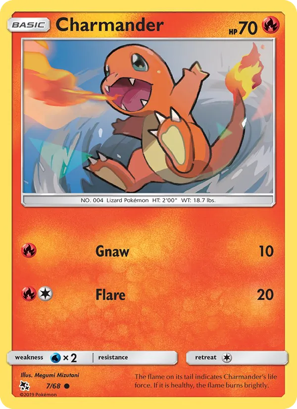 Charmander Destino Sfuggente 7/68